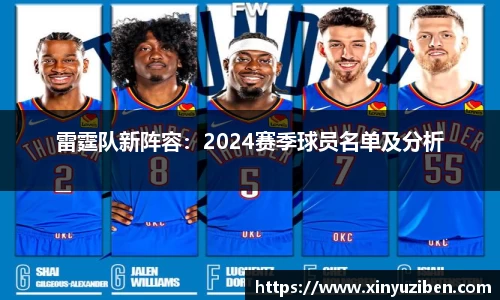雷霆队新阵容：2024赛季球员名单及分析
